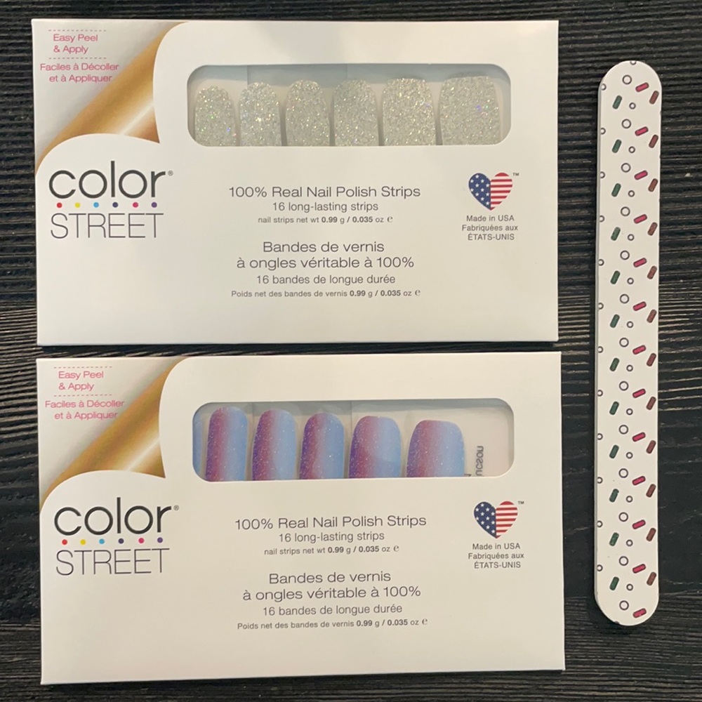 New Color Street nail polish strips - two sets